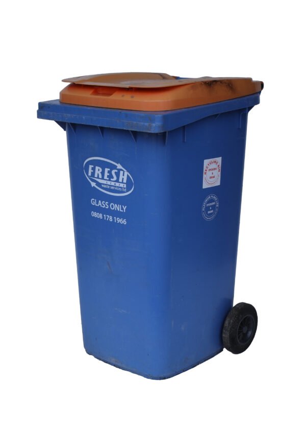 "Glass Only" Wheelie Bin