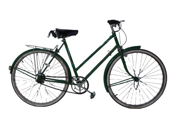 Green Ladies Push Bike/Bicycle