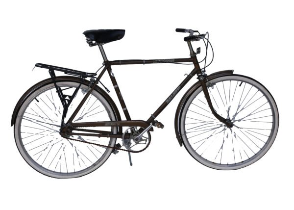Vintage Brown Gents Push Bike